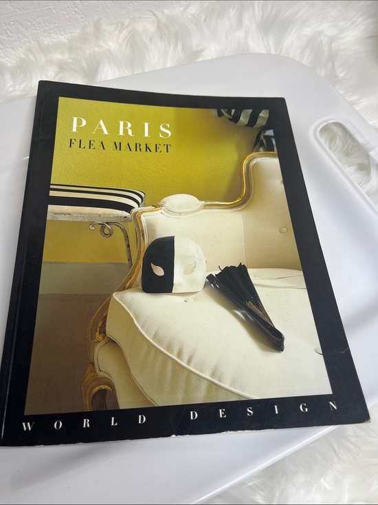 Other - 1996 Paris Flea Market Coffee Table Book - White & Black Cover